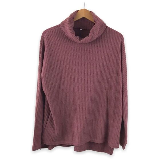 Cowl neck knit top - Picture 1 of 8